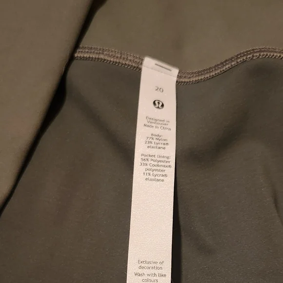 Women’s Size 20 Lululemon Wunder Train High-Rise Tight Leggings